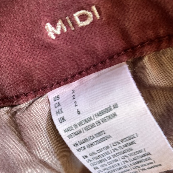 American Eagle sz 2 midi jean shorts euc - Picture 4 of 6